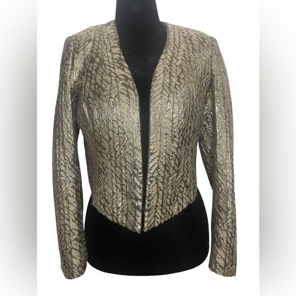Cropped Gold Jacket - Picture 1 of 3